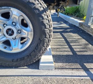 Photo of Denliz precast concrete wheelstops
